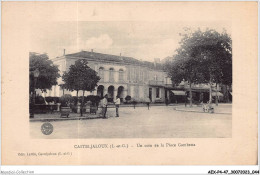 AEXP4-47-0303 - CASTELJALOUX - Un Coin De La Place Gambetta  - Casteljaloux