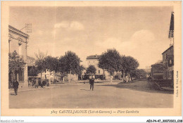 AEXP4-47-0300 - CASTELJALOUX - Place Gambetta  - Casteljaloux