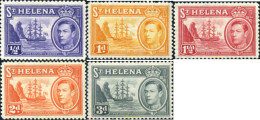 729825 HINGED SANTA ELENA 1938 JORGE VI - Sint-Helena