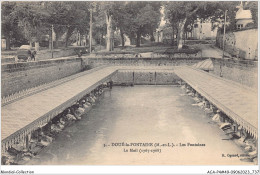 ACAP4-49-0372 - DOUE-LA-FONTAINE - Les Fontaines , Le Mail  - Doue La Fontaine