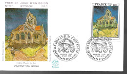 FRANCE 1979 - YT 2054 - Vincent VAN GOGH - L'église D'Auvers-sur-Oise - 27.10.1979 - 1970-1979