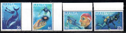 MALTA 1998 INTERNATIONAL YEAR OF THE OCEAN COMPLETE SET SERIE COMPLETA MNH - Malta