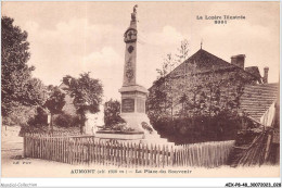 AEXP8-48-0743 - AUMONT - La Place Du Souvenir  - Aumont Aubrac