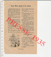 Humour 1935 Marin Jean Bart Et Pierre Gruin Garde Du Trésor Paris + Cirque Hercule Pyramide Humaine Soutien De Famille - Non Classés