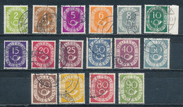 Bund 123/38 Gestempelt Mi. 50,- - Used Stamps