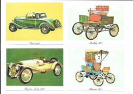 KB1014 - IMAGES KELLOGS - TACOTS - STERLING 1901 - STEARNS 1901 - FORD 1934 - HISPANO SUIZA 1912 - Otros & Sin Clasificación