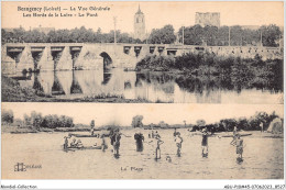 ABUP10-45-0900 - BEAUGENCY - Vue Generale - Les Bords De La Loire - Le Pont - Beaugency