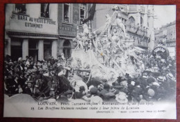 Cpa Louvain ; Fêtes Carnavalesques - Karnavalfeesten 20.06.1909 - Les Bouffons Malinois ... - Leuven