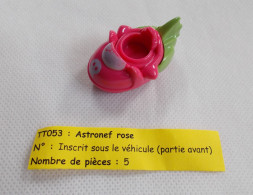 Kinder - Astronef Rose Avec Tête De Mort - TT053 - Sans BPZ - Mountables