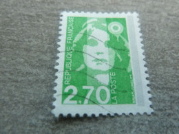 Marianne De Briat - 2f.70 - Yt 3005 - Vert - Oblitéré - Année 1996 - - 1989-1996 Marianna Del Bicentenario