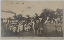 Posta Militare - Primi Aerei In Servizio Di Guerra. Viaggiata Da Tripoli - Guerra Italo-Turca. - Aviation