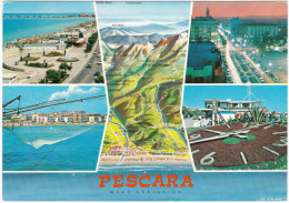 PESCARA - CARTOLINA  - ANNULLO DI MOENA (TN) -1977 - Pescara