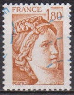 Sabine Du Peintre Louis David - FRANCE - Série Courante - N° 2061 - 1979 - Used Stamps