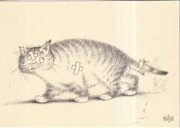 Chat Dessin D'Albert DUBOUT  N° D 9 - Dubout