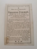 Doodebiller Luxembourg, Schweich 1892 - Décès