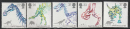 GRANDE BRETAGNE - N°1556/60 ** (1991) Dinosaures - Unused Stamps