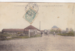 Yonne - Villeneuve-l'Archevêque - La Scierie Et Avenue De La Gare - Villeneuve-l'Archevêque