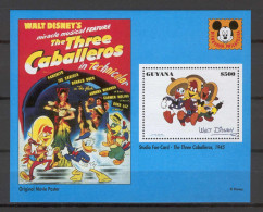 Disney Guyana 1993 The Three Caballeros MS MNH - Disney