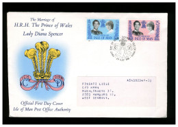 ISLE OF MAN - FDC 1981 - Man (Eiland)