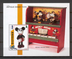 Disney Guyana 1996 Mickey Mouse Piano MS MNH - Disney