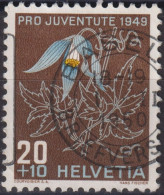 1949 Schweiz > Pro Juventute ° Mi:CH 543, Yt:CH 495, Zum:CH J131, Alpenrebe - Used Stamps