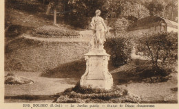BOLBEC - Le Jardin Public   Statue De Diane Chasseresse. - Bolbec