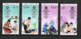 Hong Kong, 2016 St John's Ambulance Anniversary, Complete Set MNH (H510) - Nuovi