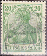 1920 - 1922 - ALEMANIA - IMPERIO - GERMANIA DEUSTCHES REICH - YVERT 121 - Andere & Zonder Classificatie