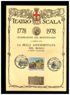 ITALIA - MILANO - TEATRO ALLA SCALA - Stagione 1978 Del BICENTENARIO - LA BELLA ADDORMENTATA NEL BOSCO - Theater