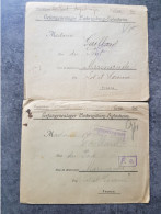 ENVELOPPE  De PRISONNIER En FRANCHISE Avec CACHET GEFANGENENLAGER LUDWIGSBURG - EGLOSHEIM - 1914-18