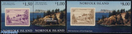 Norfolk Island 1997 50 Years Stamps 3v, Mint NH, Stamps On Stamps - Stamps On Stamps