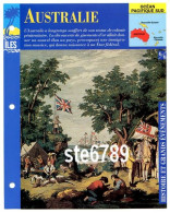 ILE AUSTRALIE  6/6 Série Iles Océan Pacifique Sud Géographie Histoire Et Grands Evenements Fiche Dépliante - Géographie