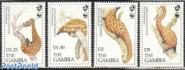 Gambia 1993 WWF 4v, Mint NH, Nature - Animals (others & Mixed) - World Wildlife Fund (WWF) - Gambia (...-1964)