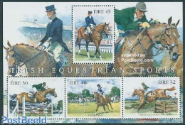 Ireland 1998 Horse Sports S/s, Mint NH, Nature - Sport - Horses - Sport (other And Mixed) - Ongebruikt