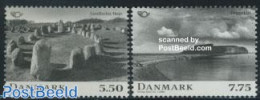 Denmark 2008 Norden, Mythology 2v, Mint NH, History - Archaeology - Europa Hang-on Issues - Art - Fairytales - Nuovi