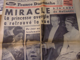 Lot De Divers Journaux France Soir Figaro France Dimanche - 1950 - Today