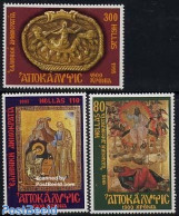 Greece 1995 John Apocalypse 3v, Mint NH, Religion - Religion - Nuevos