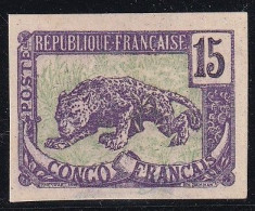 Congo N°32 - Essai Non Dentelé Sur Carton - Neuf Sans Gomme - TB - Unused Stamps