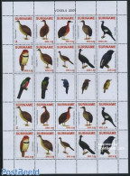 Suriname, Republic 2009 Birds M/s With 2 Sets, Mint NH, Nature - Birds - Suriname