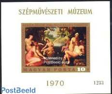Hungary 1970 Paintings S/s Imperforated, Mint NH, Art - Paintings - Unused Stamps