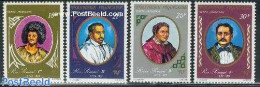 French Polynesia 1976 Pomare Dynasty 4v, Mint NH - Unused Stamps