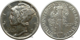 États-Unis - One Dime Mercury 1941 - TTB/XF45 - Mon5688 - 1916-1945: Mercury (kwik)