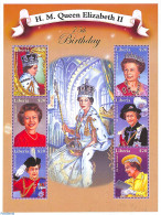 Liberia 2001 Elizabeth II 75th Anniversary 6v M/s, Mint NH, History - Kings & Queens (Royalty) - Koniklijke Families