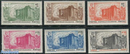 New Caledonia 1939 French Revolution 150th Ann. 6v, Unused (hinged), Castles & Fortifications - Ungebraucht