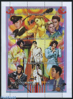 Chad 1997 Elvis Presley 9v M/s, Mint NH, Performance Art - Elvis Presley - Music - Popular Music - Autres & Non Classés