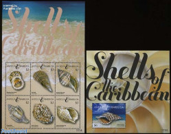 Antigua & Barbuda 2011 Shells 2 S/s, Mint NH, Nature - Shells & Crustaceans - Meereswelt