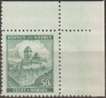 068/ Pof. 29; Corner Stamp, Wide Border - Ungebraucht