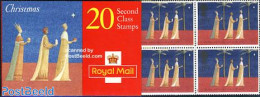 Great Britain 1996 Christmas Booklet (20x2nd), Mint NH, Religion - Christmas - Stamp Booklets - Neufs