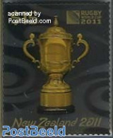 New Zealand 2011 Rugby 3-D Stamp 1v, Mint NH, Sport - Various - Rugby - 3-D Stamps - Ungebraucht