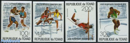 Chad 1976 Olympic Games 4v Imperforated, Mint NH, Sport - Olympic Games - Otros & Sin Clasificación